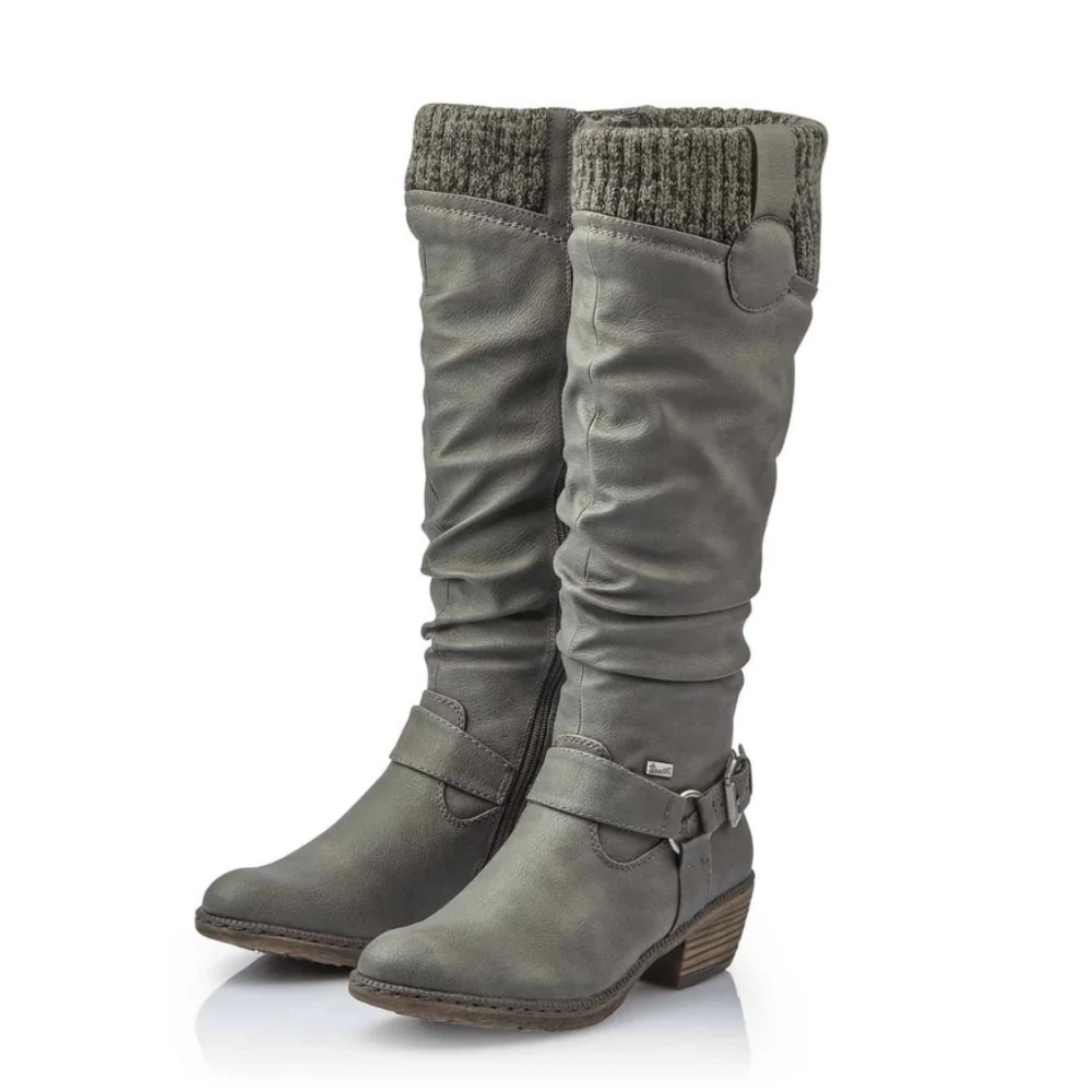 *Rieker Tall Boots Grey